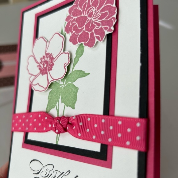 SET OF 5 HANDMADE STAMPIN UP! BIRTHDAY CARDS BUNDLE - Picture 10 of 15